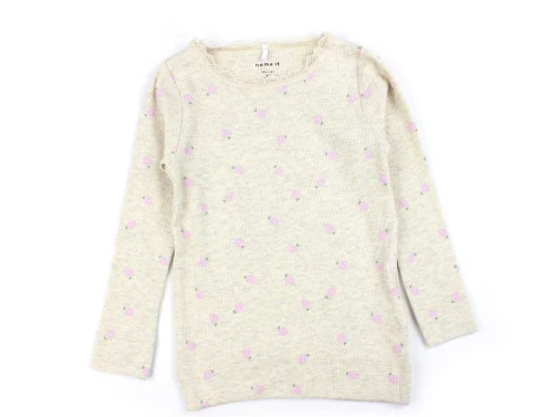 Name It peyote melange jordbær top